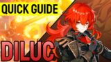 3 Minute Guide to Diluc | Genshin Impact