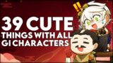39 Cute & Hilarious Things With All Characters In Genshin Impact