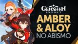 AMBER e ALOY destruindo o abismo | Genshin Impact