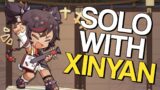 Can Xinyan Solo The Labyrinth Warrior ? | Genshin Impact