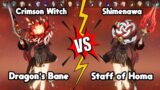Dragon's Bane Hu Tao Crimson Witch vs Shimenawa – Genshin Impact
