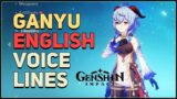Ganyu Voice-Over Lines Genshin Impact (English)