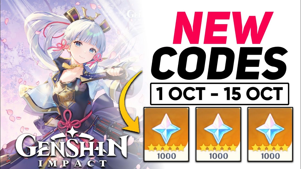 Genshin impact redeem code