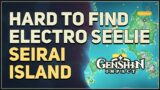 Hard to find Electro Seelie Seirai Island Genshin Impact