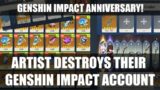 I quit and destroyed everything on Genshin Impact.