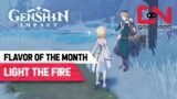 Light The Fire Genshin Impact – Flavor of The Month Windblume Festival Event