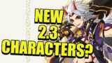 NEW 2.3 CHARACTERS REVEALED BY MIHOYO | Genshin Impact