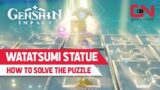 Solve The Puzzle of the Watatsumi Statue | Genshin Impact Solitary Sea-Beast Inazuma Reputation