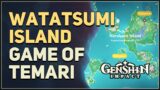 Watatsumi Island Game of Temari Genshin Impact (Kid Kujirai)