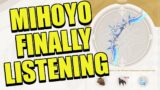 miHoYo is FINALLY listening to the Community with this! | Genshin Impact