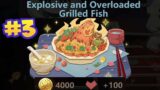 #3 Explosive and Overloaded Grilled Fish _ Shiki Taishou Grilled Fish Web Event Genshin Impact
