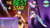 AS GOOD AS HOMA! Wavebreaker's Fin | BEST 4 Star for Xiangling & Raiden R1 – R5 | Genshin Impact