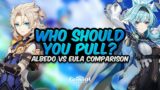 EULA VS ALBEDO – WHO SHOULD YOU PULL? Detailed Review & Comparison [2.3 Reruns] | Genshin Impact
