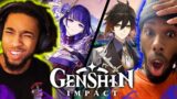 First Time Reacting To EVERY Genshin Impact Character Demo!!! (Ft. @LorenzoKun )