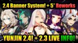 NEW 2.4 BANNER System!+ LANTERN RITE INFO! & 2.3 LIVESTREAM NEWS! | Genshin Impact