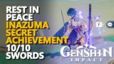 Rest in Peace Genshin Impact (10 deceased samurai Swords Hilt)