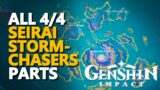 Seirai Stormchasers Genshin Impact All 4/4 Parts