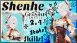 Shenehe Passives Talents and Constellations Leaked! | Genshin Impact Leaks