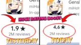 When Genshin Impact Ratings On Play Store SUDDENLY Got A HUGE  Boost…