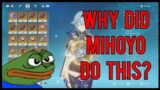 Why Did Mihoyo Do This?!? | Genshin Impact
