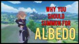 Why You Should Summon For Albedo | Genshin Impact
