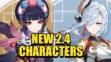 miHoYo reveals NEW 2.4 characters – Shenhe & Yunjin | Genshin Impact