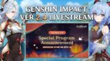 2.4 Livestream! Shenhe, Ganyu, Xiao, Zhongli?! | Genshin Impact Indonesia