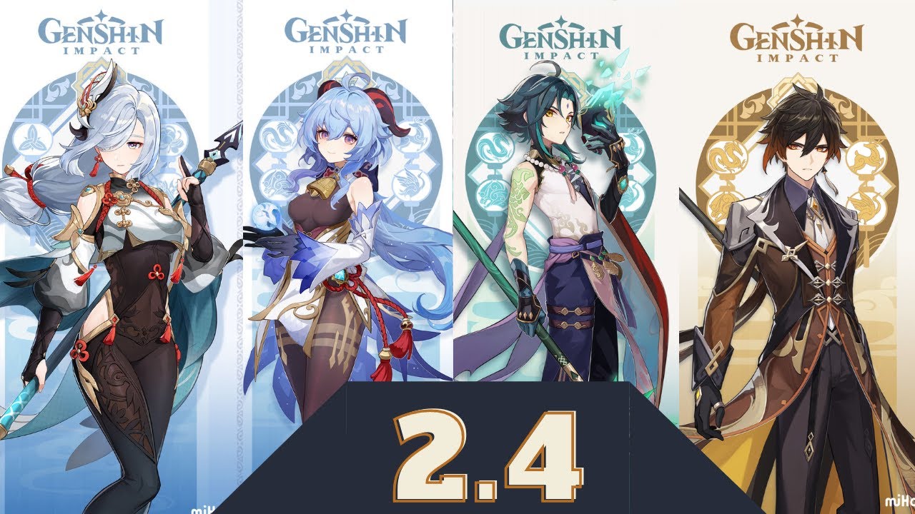 2.4 Reruns; Xiao, Ganyu, Shenhe Release Dates | Genshin Impact ...