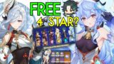 2.4 Return of Choose your Own 4 Star & 10 Free Wishes? | Ganyu & Xiao Rerun | Genshin Impact