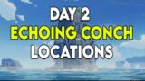 All Echoing Conch Shell Locations in Genshin Impact – Echoing Tales Day 2/Act 2