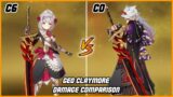 Arataki Itto (C0) and Noelle (C6) Damage Comparison | Genshin Impact