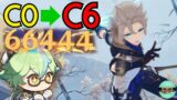 Crowned Albedo does WHAT!? | C0 – C6 Constellation Overview | Genshin Impact