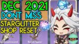 December 2021 Masterless Starglitter Shop has A BIG LONG TERM 4 Star you Can't Skip | Genshin Impact