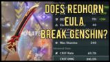 Does Redhorn Eula Destroy the Game? | Genshin Impact