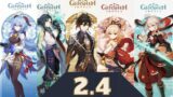 Ganyu, Xiao, Zhongli, 2.4 Banner Rerun Characters | Genshin Impact