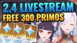 Genshin 2.4 300 PRIMOGEMS (REDEEM CODES IN DESCRIPTION! MAKE SURE TO CLAIM THEM AS SOON AS POSSIBLE)
