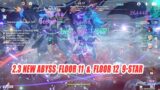 Genshin Impact 2.3 New Abyss Floor 11 & Floor 12 9 Star Gameplay – 3 Maguu Kenki