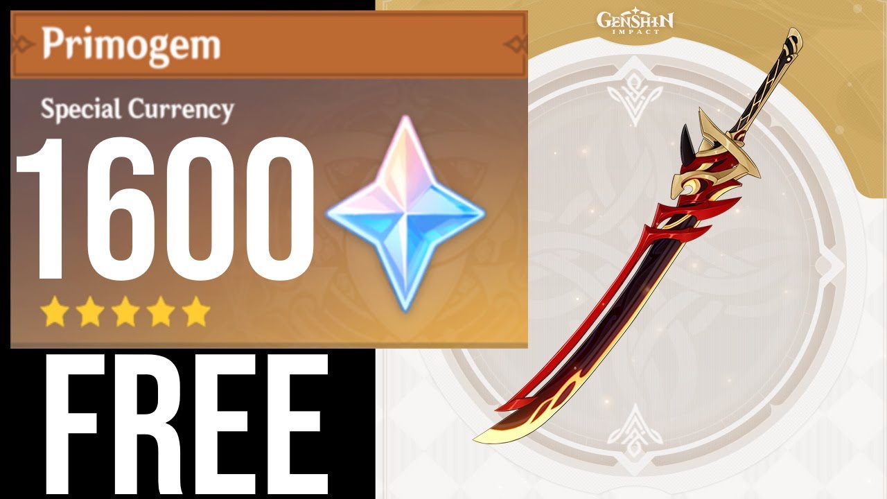 Genshin Impact Players Are Getting 1600 FREE Primogems! Genshin