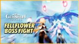 Giant Whopperflower Boss Fight | How To Beat Fellflower Boss | Genshin Impact