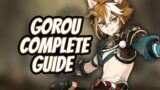 Gorou Support & Sub DPS Build & Guide | Genshin Impact