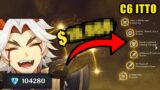 How much money does it take to C6 Arataki Itto? | Genshin Impact
