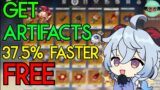 How to Boost Get Good Artifacts 37.5% Faster in 15 Minutes Per Day | Genshin Impact