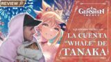 LA CUENTA "WHALE" DE TANAKA CURIOSA COMO POCO! Equipando a las Estrellas | Genshin Impact