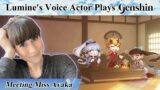 Lumine's English Voice Actor Plays Genshin Impact (Meeting Ayaka Part 2)