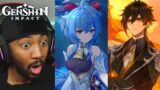 NEW Genshin Impact Fan Reacts to EVERY Character (Part 1)