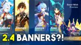 NEW UPCOMING RERUNS IN 2.4 LEAKED?! FOUR BANNERS?! | Genshin Impact