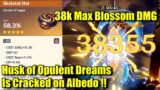New Husk of Opulent Dreams is Cracked on Albedo !! Genshin Impact 2.3 New Geo Defense Set