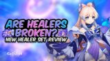 OVERPOWERED OR OVERRATED? New Ocean-Hued Clam Set Explained For EVERY Healer | Genshin Impact
