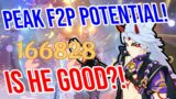 PEAK POTENTIAL F2P ARATAKI ITTO! Is he Actually Good?! Genshin Impact
