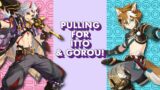 Pulling For Itto & Gorou!! | Genshin Impact (F2P) | Asia Countdown! | Update 2.3 Gameplay